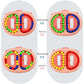 LILITOY™3398|Dönen Sihirli Fasulye Bulmacası ve Fidget Oyuncağı - Çift Taraflı Mantık Oyunu