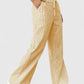 Comfortable wide trousers with elegant details