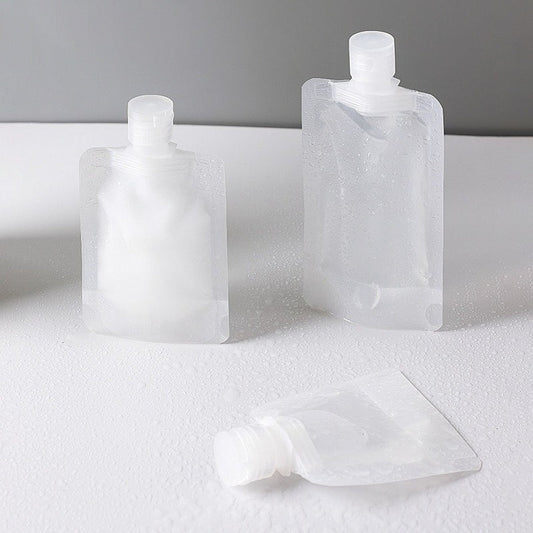 🧴✈️ Bolsas de viaje rellenables – Set de 3