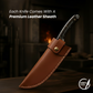 💖 Bestick rekommenderade av en Michelin-kock — Premiumkniven "Feather" – Rakbladsvass 💖