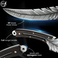 💖 Bestick rekommenderade av en Michelin-kock — Premiumkniven "Feather" – Rakbladsvass 💖