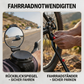 Universellt, justerbart cykelstöd av aluminiumlegering