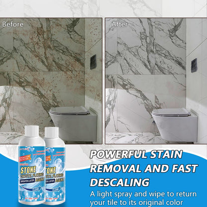 🧼 KÖP 2 FÅ 3! ✨ Stenfläckborttagningsmedel - Tar Effektivt Bort Oxidation, Rost och Fläckar från Olika Ytor 🌟🪨