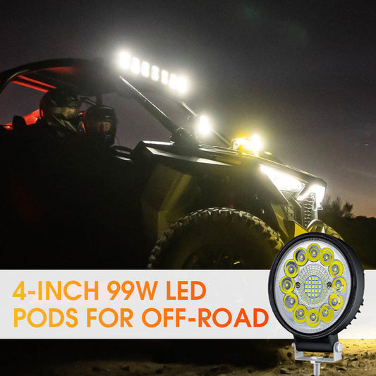Arazi için 4 inç 99W LED pod