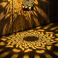 Soldriven Mandala-projektorlampa