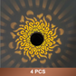 Soldriven Mandala-projektorlampa