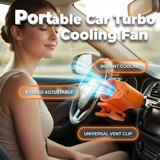 Handsfree-fläkt med LED-display