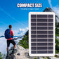 ☀️✨ 2W 5V Flexibel solpanel – Effektiv och bärbar för flera användningsområden 🔋